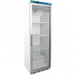 SARO Lagerkühlschrank mit Glastür - weiß